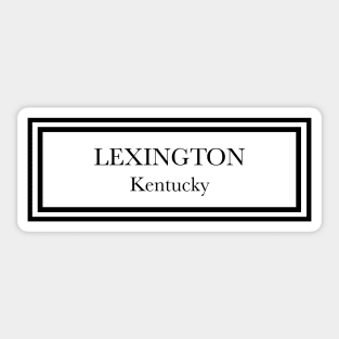 LEXINGTON KY Sticker